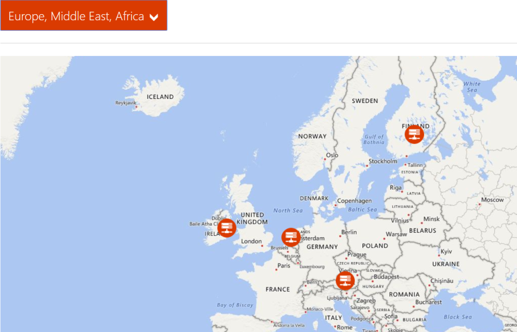 Office 365 Data Residency Location
