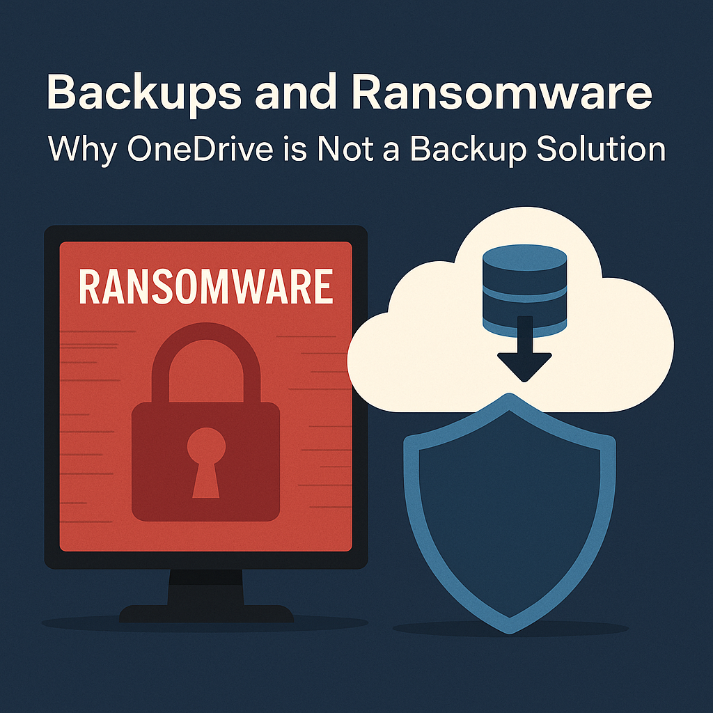 Ransomware and why OneDrive is not a backup solution