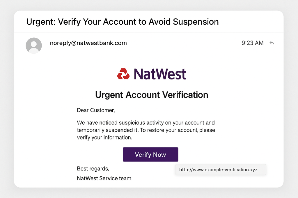 how to spot a phishing email