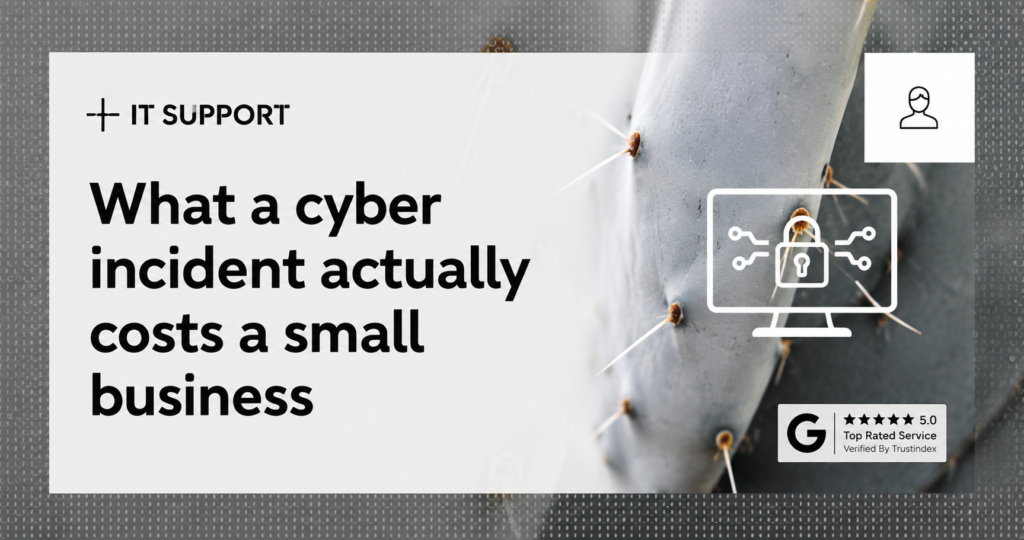 cost of a cyber incident UK small business